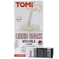 TOMi Liquid Snack Milk & Taurin МОЛОКО з ТАУРІНОМ рідкі смаколики для котів 100 г (490969)